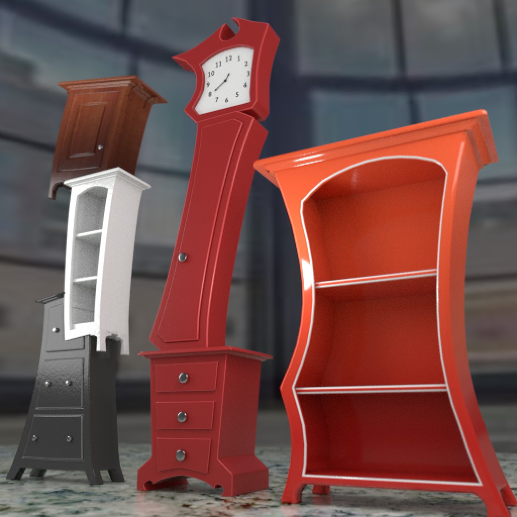 Funky Furniture Set [ Vol.3 ] preview image 2